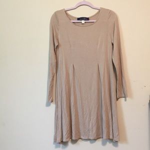Long sleeve t-shirt dress